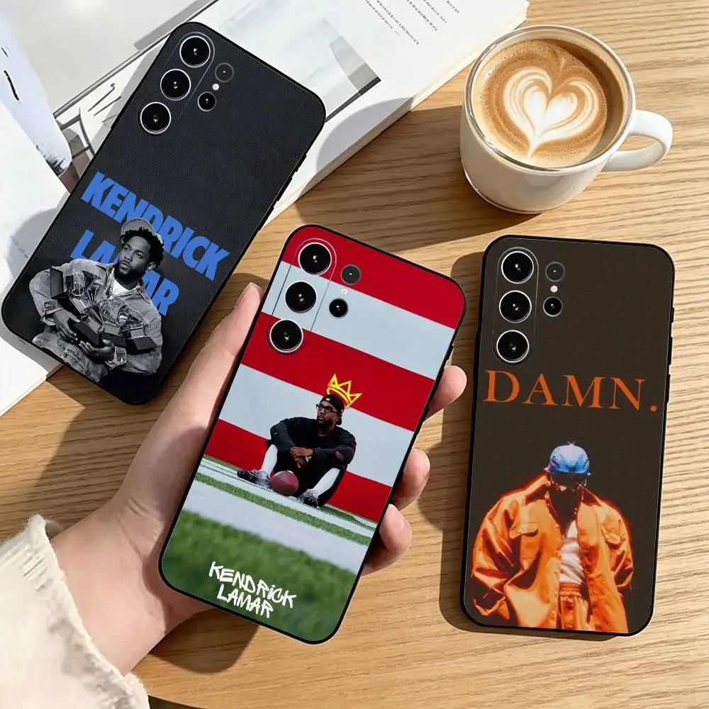 Kendrick Lamar Rapper-R  Phone Case For Samsung S25,S24,S21,S22,S23,S30,Ultra,S20,Plus,Fe,Lite,Note,10,Black Cover Gift