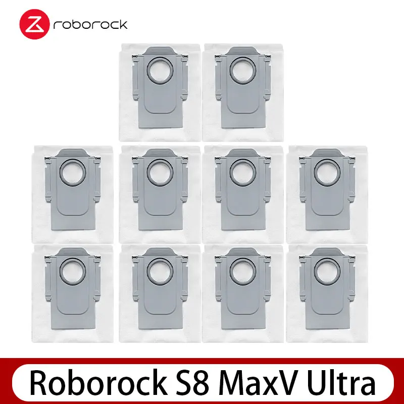 Roborock S8 MaxV Ultra Robotstofzuiger Reserveonderdelen Hoofdzijborstels Dweildoeken HEPA-filters Stofzakken Accessoires