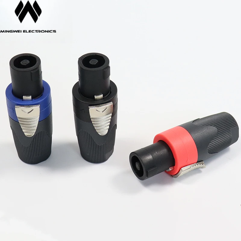 China Custom Made Fault Tolerant Weatherproof  High Quality Signal Transmitting 4 Pole Speakon
