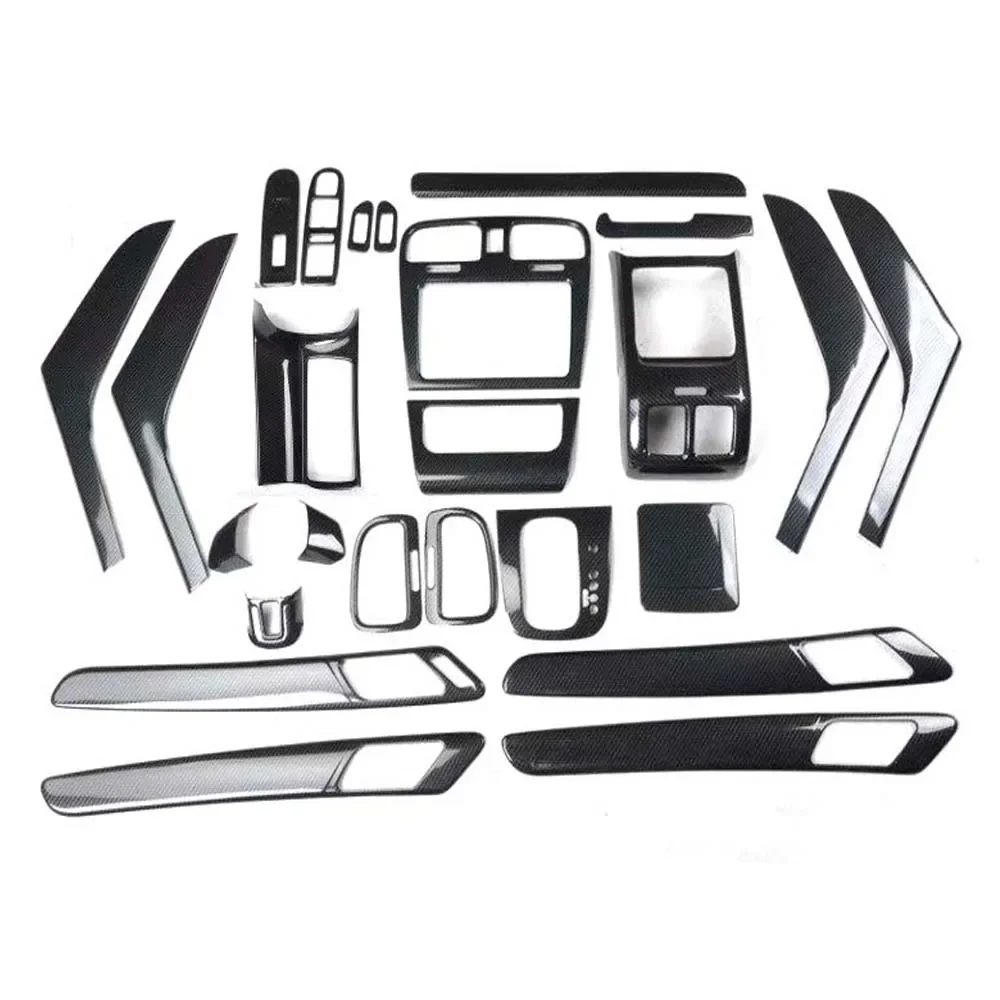 25X Car Door Armrest Window Lift Switch Panel Cover Trim Gear Shift Water Cup Holder Frame Styling For VW GOLF 6 2010 2011 2012