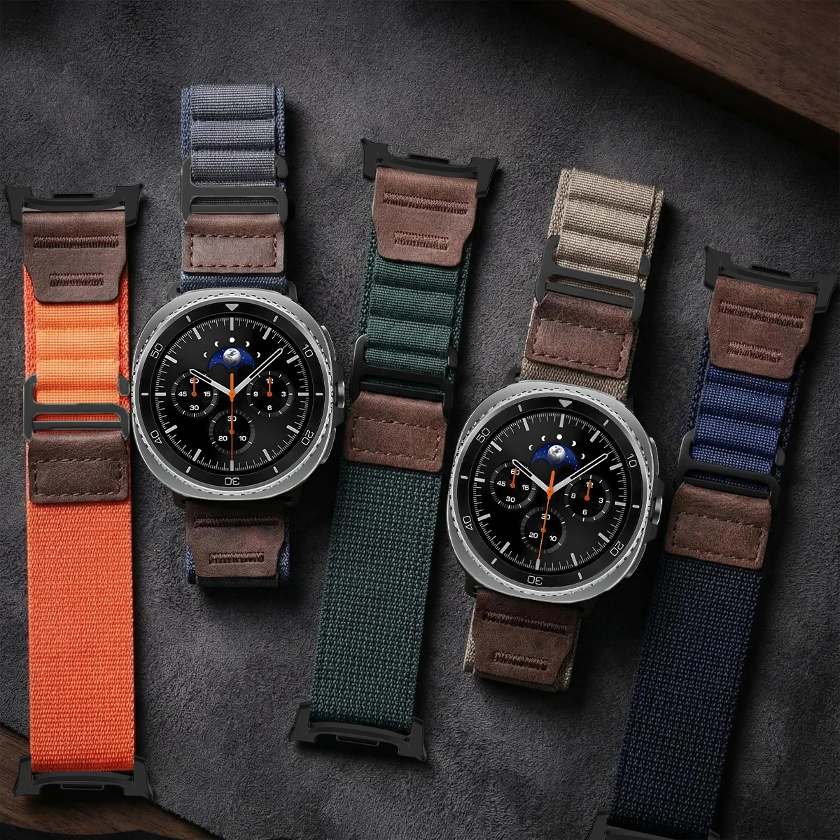 Alpine Loop Nylonarmband für Samsung Galaxy Watch 8 40mm 8 Classic 46mm Sportarmband für Galaxy Watch 8 44mm Armband