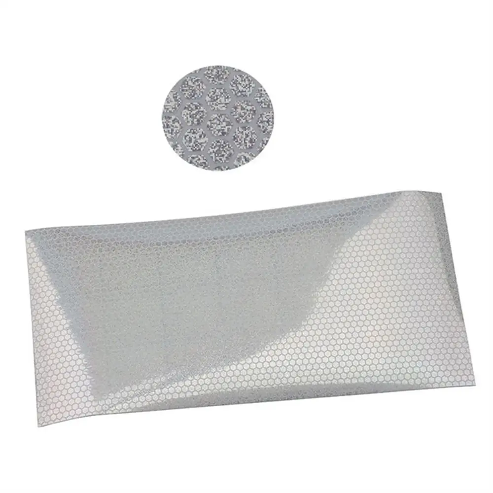 

Silver Laser Fishing Lure Stickers Waterproof Transparent Fish Skin Stickers 20X10cm DIY Material Fishing Lure Film Hard Lure