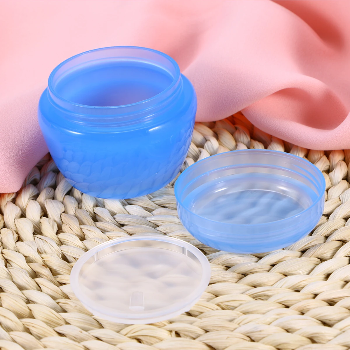 

50 G Cleaning Cream Container Empty Travel Bottles Small Containers Portable Clear