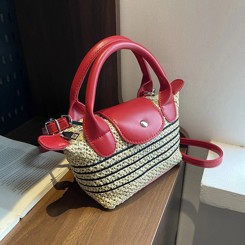 

Summer Beach Clutch Bag for Women Woven Crochet Handbags Purses Knitting Shoulder Crossbody Bag Cute Cloud Fashion Hobo bag