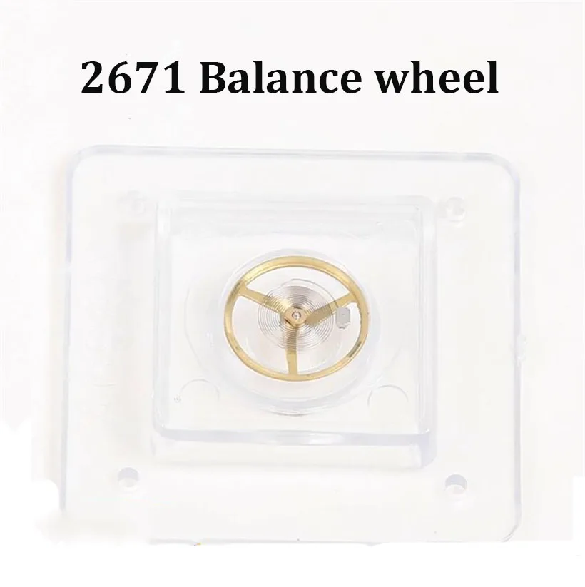 

Подходит для внутреннего механизма 2671, полноповоротное балансировочное колесо (включая пружина), женская модель 2671, аксессуары для часов с механизмом