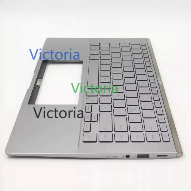 

For ASUS Zenbook 14 UX434 UX434F UX434FA UX434FN palmrest cover Keyboard without touchpad gray