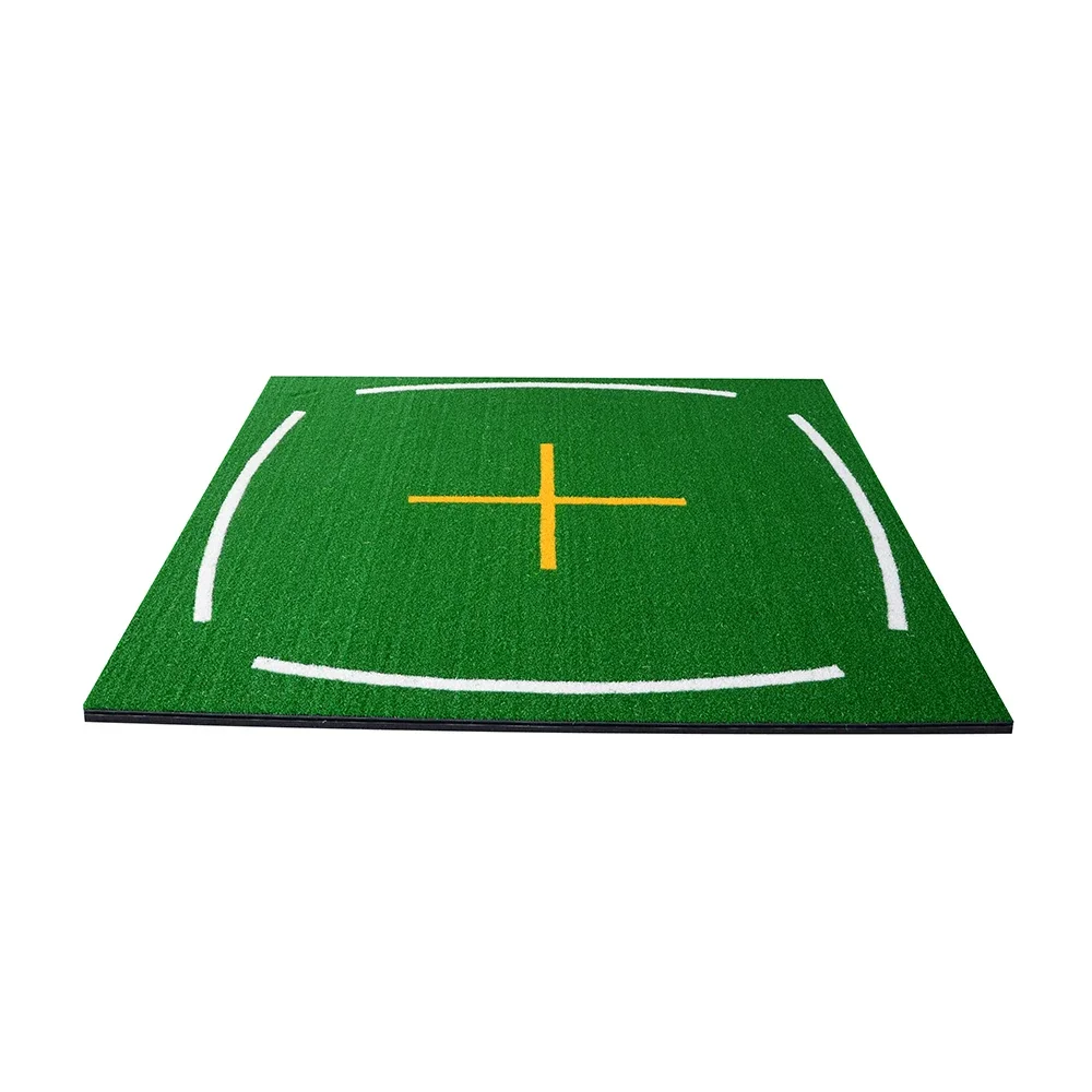 Cheap Custom Logo Golf Hitting Mat High Quality Portable Indoor Outdoor Golf Training Aids Golf Swing Mat