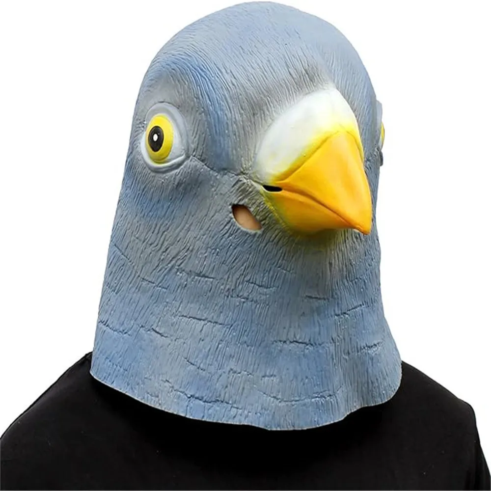 

Pigeon mask costume novelty Halloween costume party bird head cute funny mask