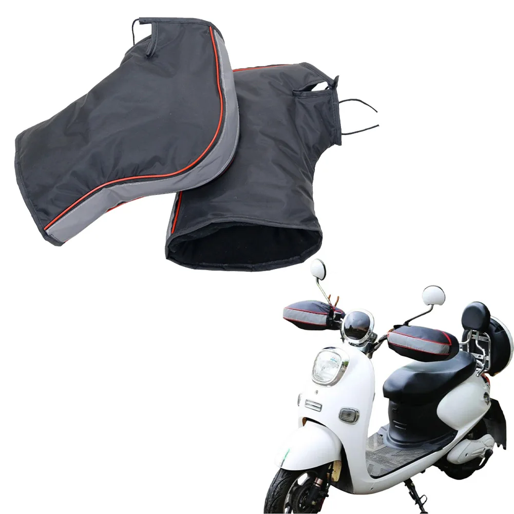 

Манжеты на руль мотоцикла, зимнее оборудование, перчатки, теплые перчатки, водонепроницаемые наручники, чехлы на руль, грелки