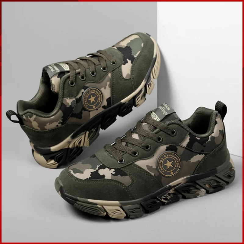 

2024 Men Women Camouflage Size35-44 Daily Walking Shoes Breathable Outdoor Casual Girl Fashion Lifestyle Platform Sneakers