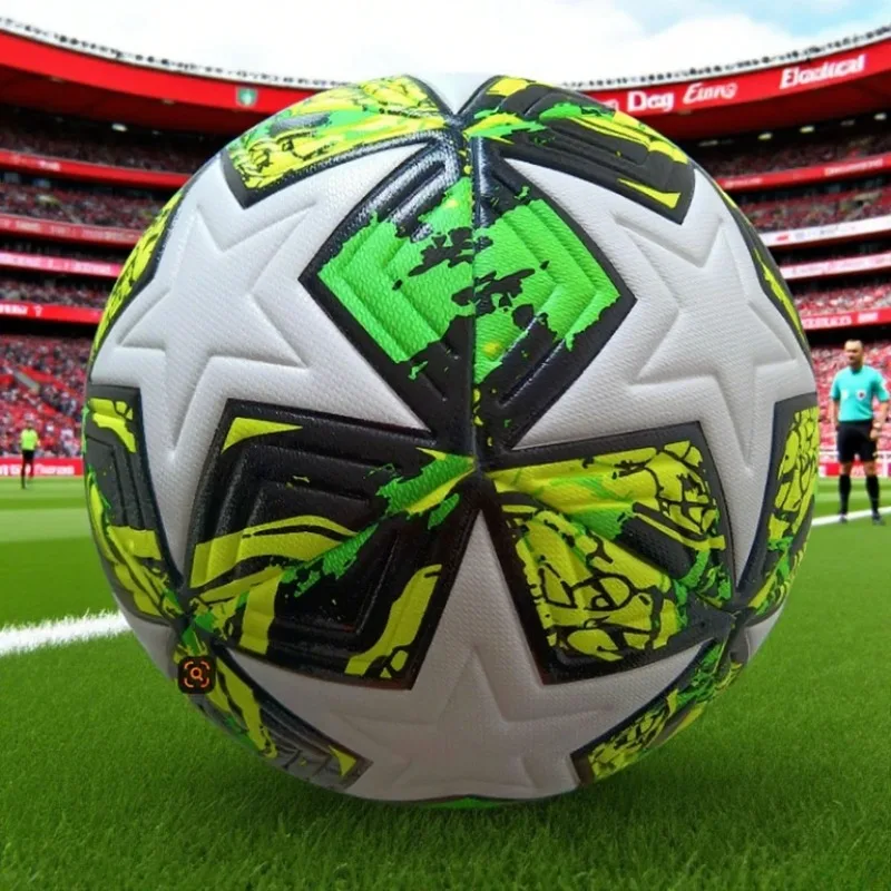 

Classic Standard Size 5 Soccer Ball PU Leather Football Football Stuff Kit Outdoor Sports League Competition Soccer Training