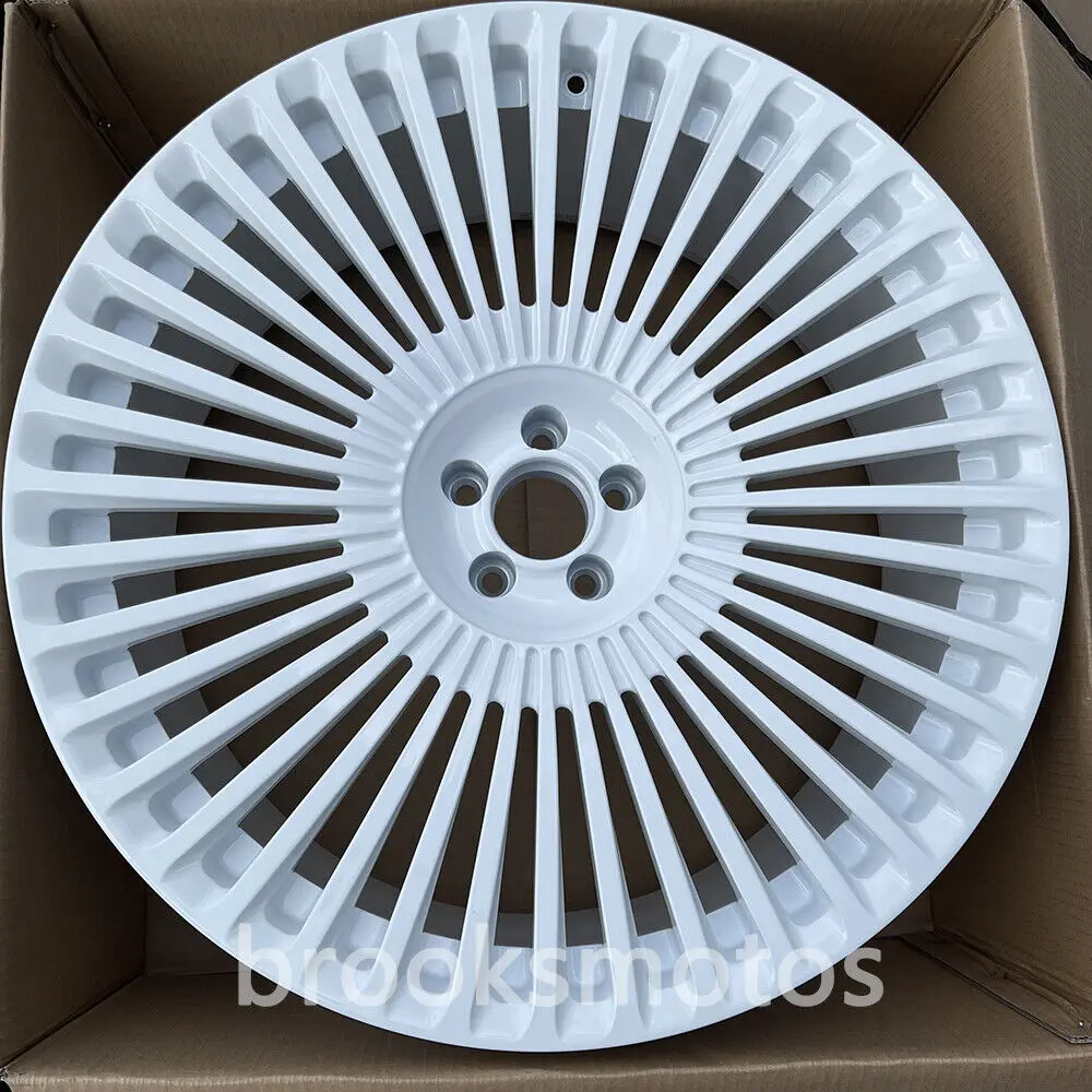 24" NEW WHITE STYLE STAGGERED FORGED WHEELS RIMS FITS ROLLS ROYCE GHOST PHANTOM