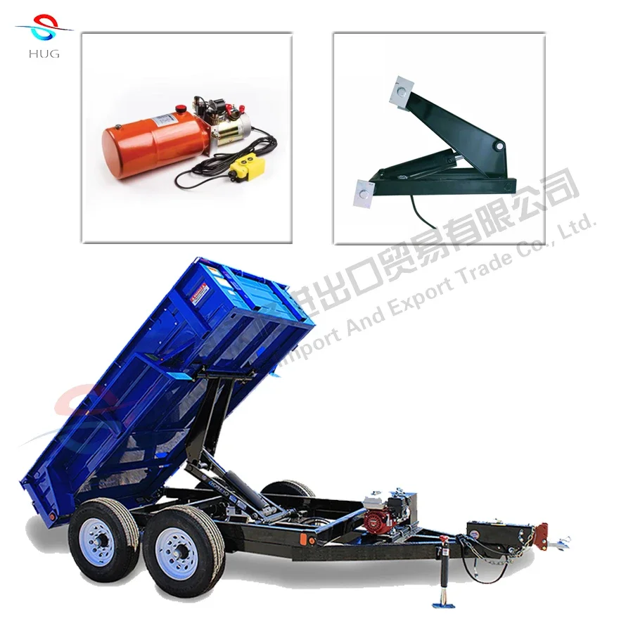 Manufacturer Scissor Lift KRM Dump Truck Trailer Kit Hydraulic Lift Cylinder