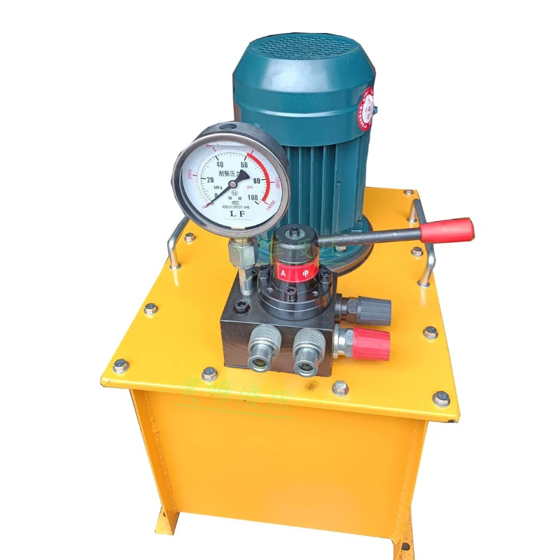 

Synchronous hydraulic control electric pump station 63mpa high pressure oil pump manual control electric pump