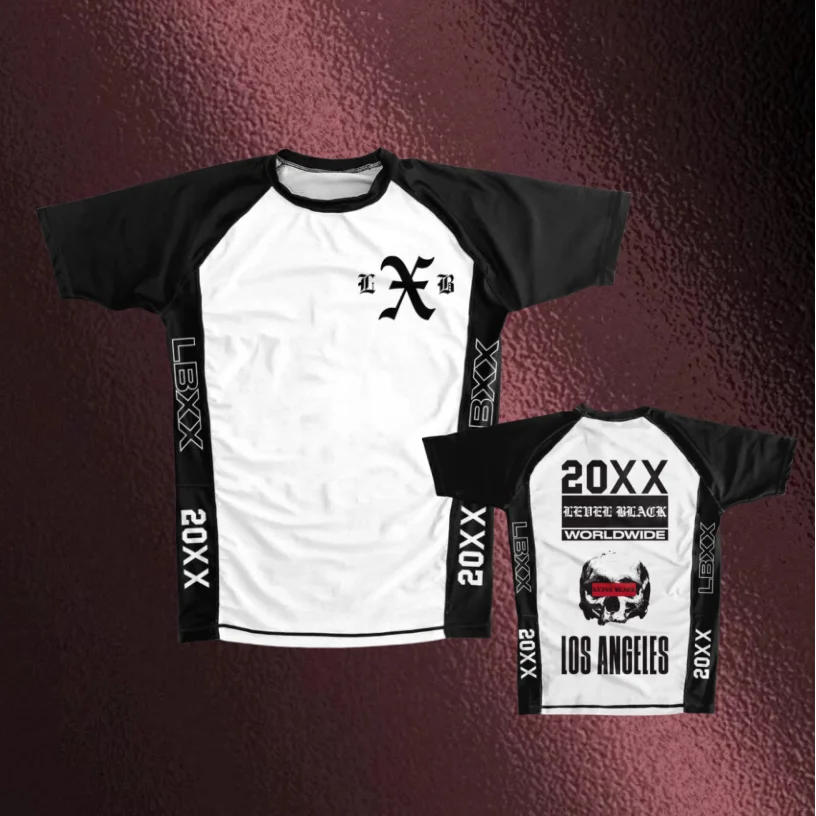 

2025 Новая мужская быстросохнущая футболка LXB, спортивная дышащая модная удобная повседневная уличная футболка с короткими рукавами Y2K, топ