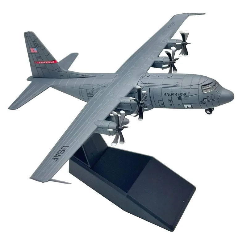 

Cool Stuff Toy Car Funny Gift-1/200 Scale Alloy C130 Transport Aircraft,Military Static Model Collection Ornament,Toys for Kids