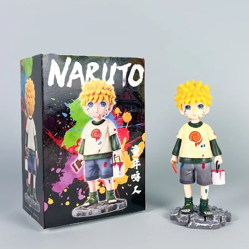 

Naruto Anime Figure childhood naruto Desktop Ornament Model Doll Toys Statue Figurine Collection Action Figures for kids Gifts