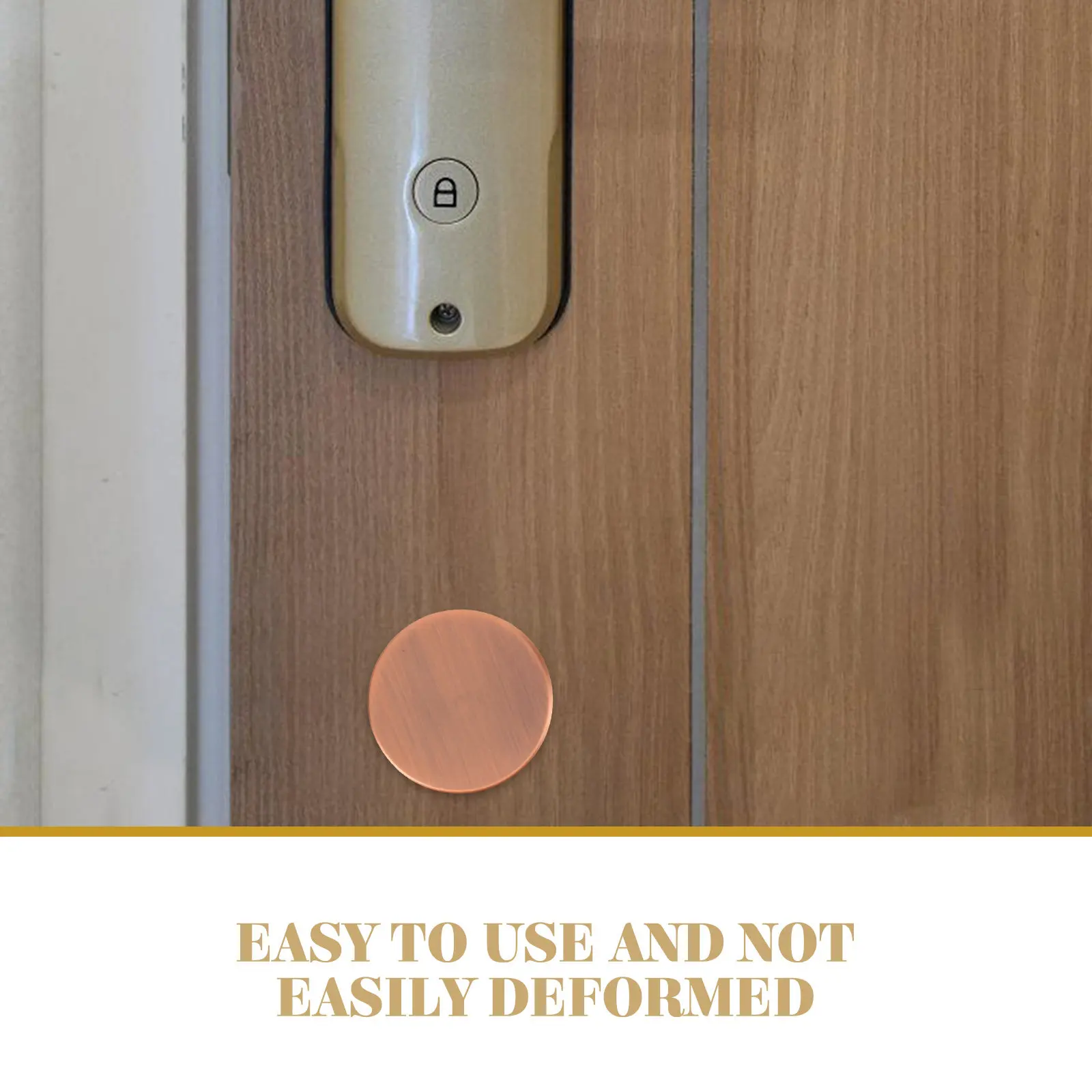 

Накладка на замок 40 мм: Прочная заглушка для дверного отверстия для повышения безопасности дома, заглушка для отверстия под дверную ручку