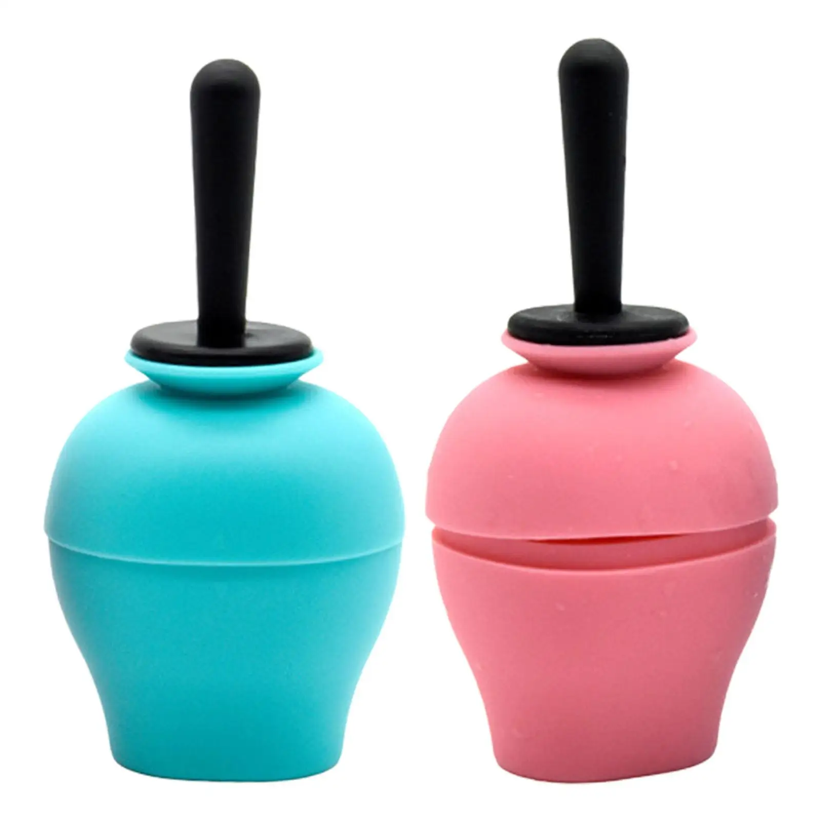 Face และ Eye Ice Roller Gua Sha Icing เครื่องมือซิลิโคน Ice เครื่องนวดหน้าซิลิโคน Facial Roller ลด Acnes Ice Cube