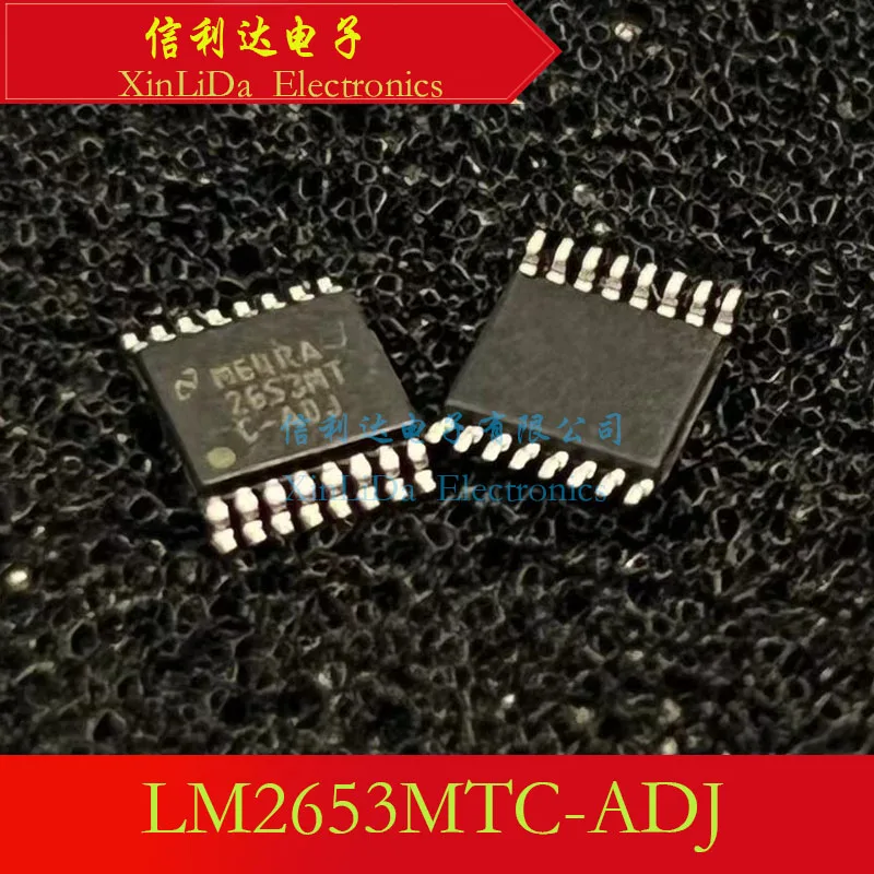 

LM2653MTC-ADJ LM2653 2653MTC-ADJ TSSOP16 Новый и оригинальный чип источника питания