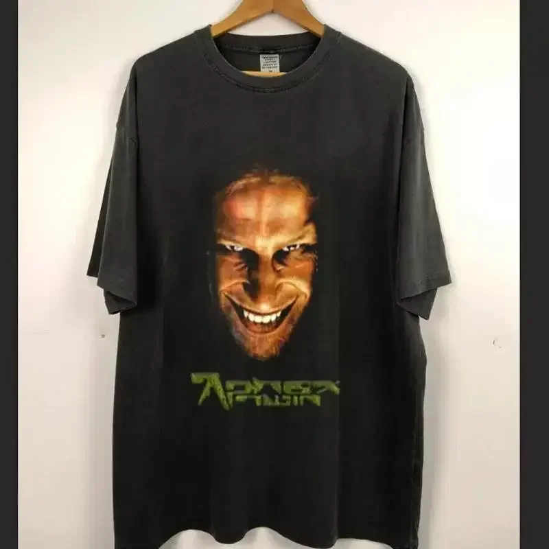 Aphex Twin T Shirt Black Reprint