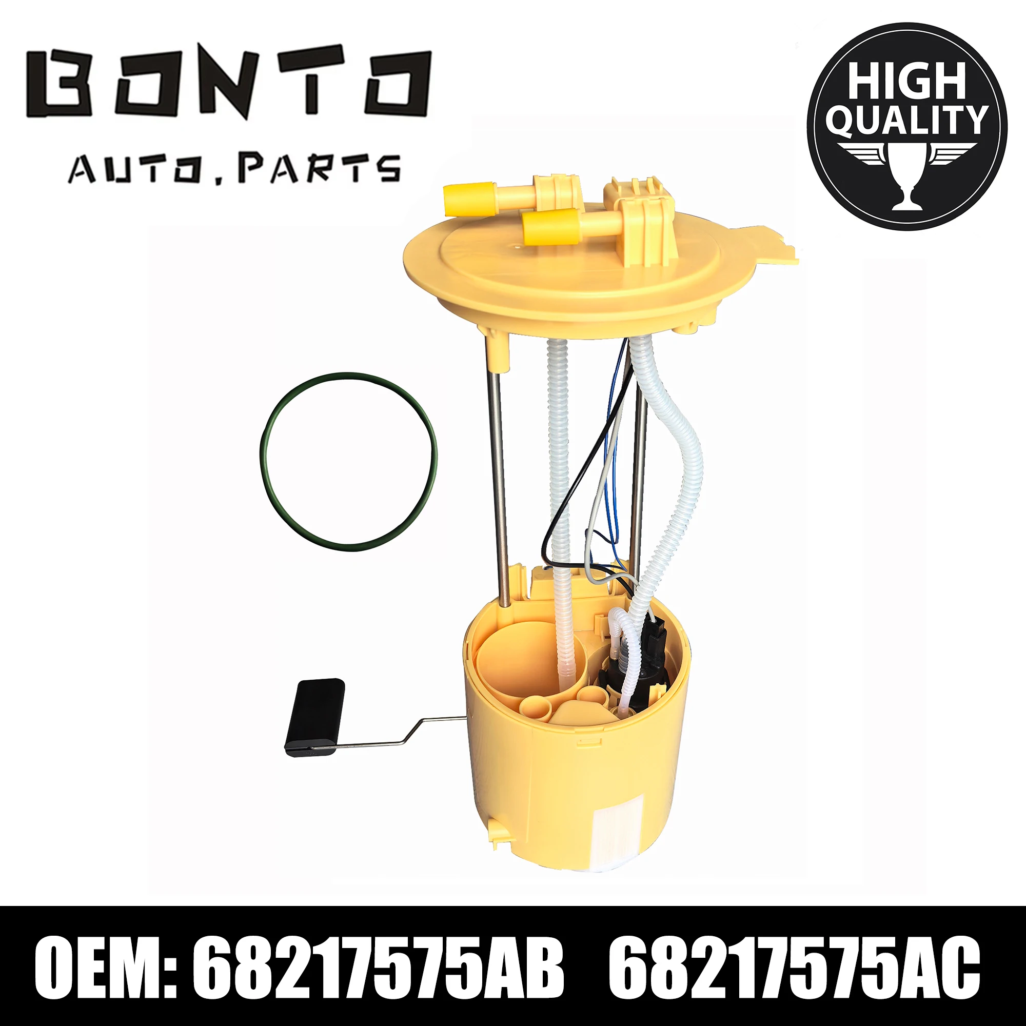 

BONTO Electric Fuel Pump Module Assembly with Sending Unit For Ram 1500 , V6 3.0L Diesel, 4 Pins, Replace 68217575AB, 68217575AC