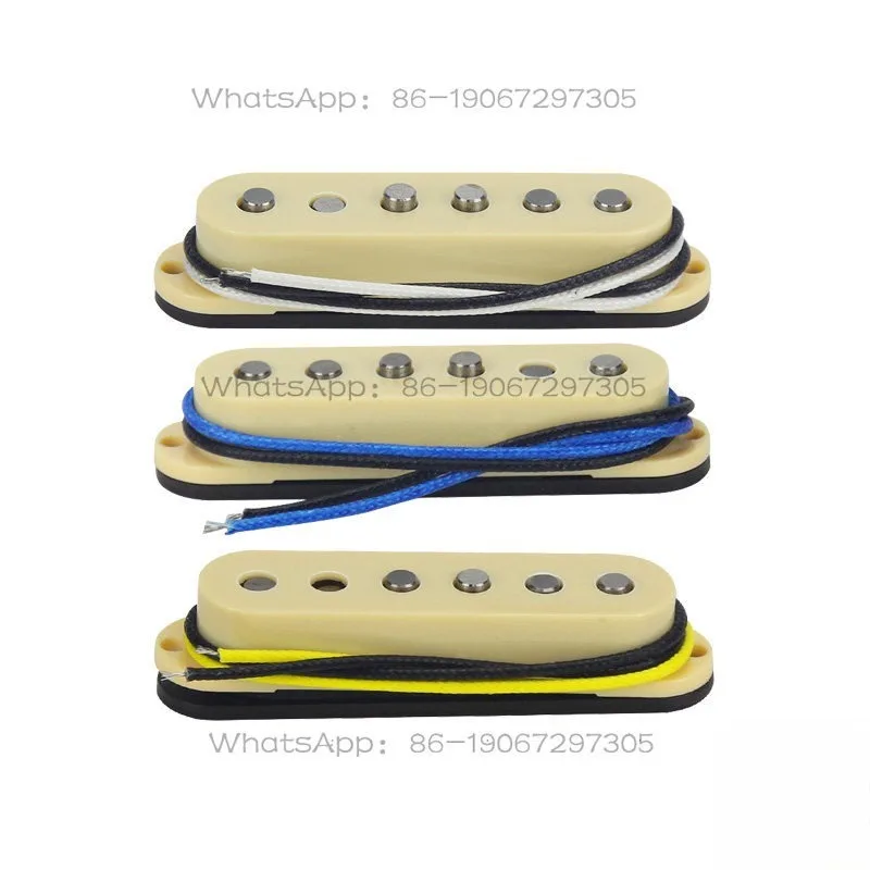Three Single Staggered Single Coil Pickup, Electric Guitar Single Accessories