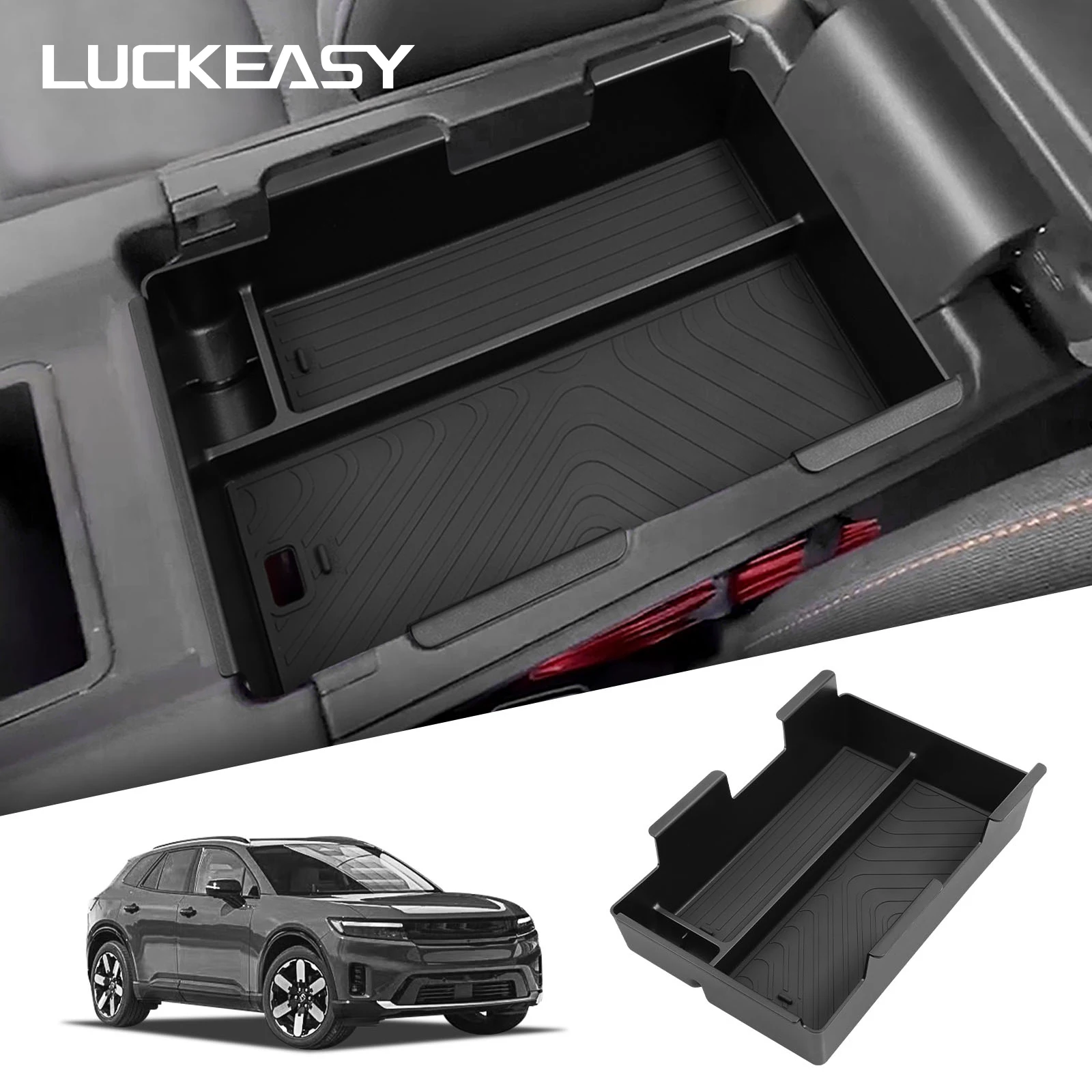 Für Honda Prologue/Acura ZDX 2024 2025 Mittelkonsole Armlehne Aufbewahrungsbox Zubehör Auto Aufbewahrungskoffer Organizer Aufräumtablett
