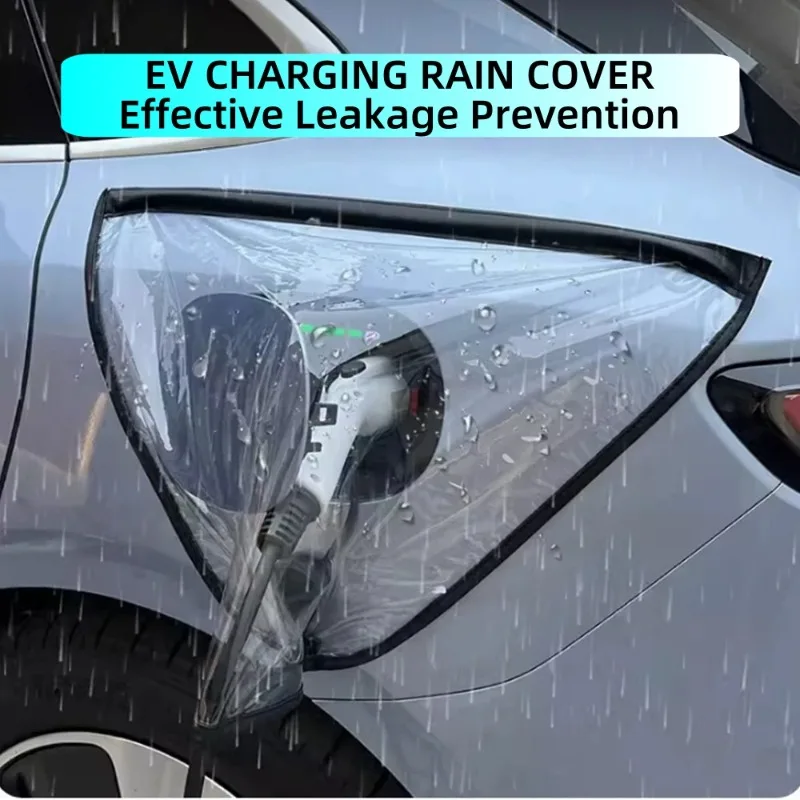 

Electric Vehicle Charger Port Cover Outdoor Rainproof Protection Dustproof Covers for Tesla Model 3 Y SUV Car Accessories