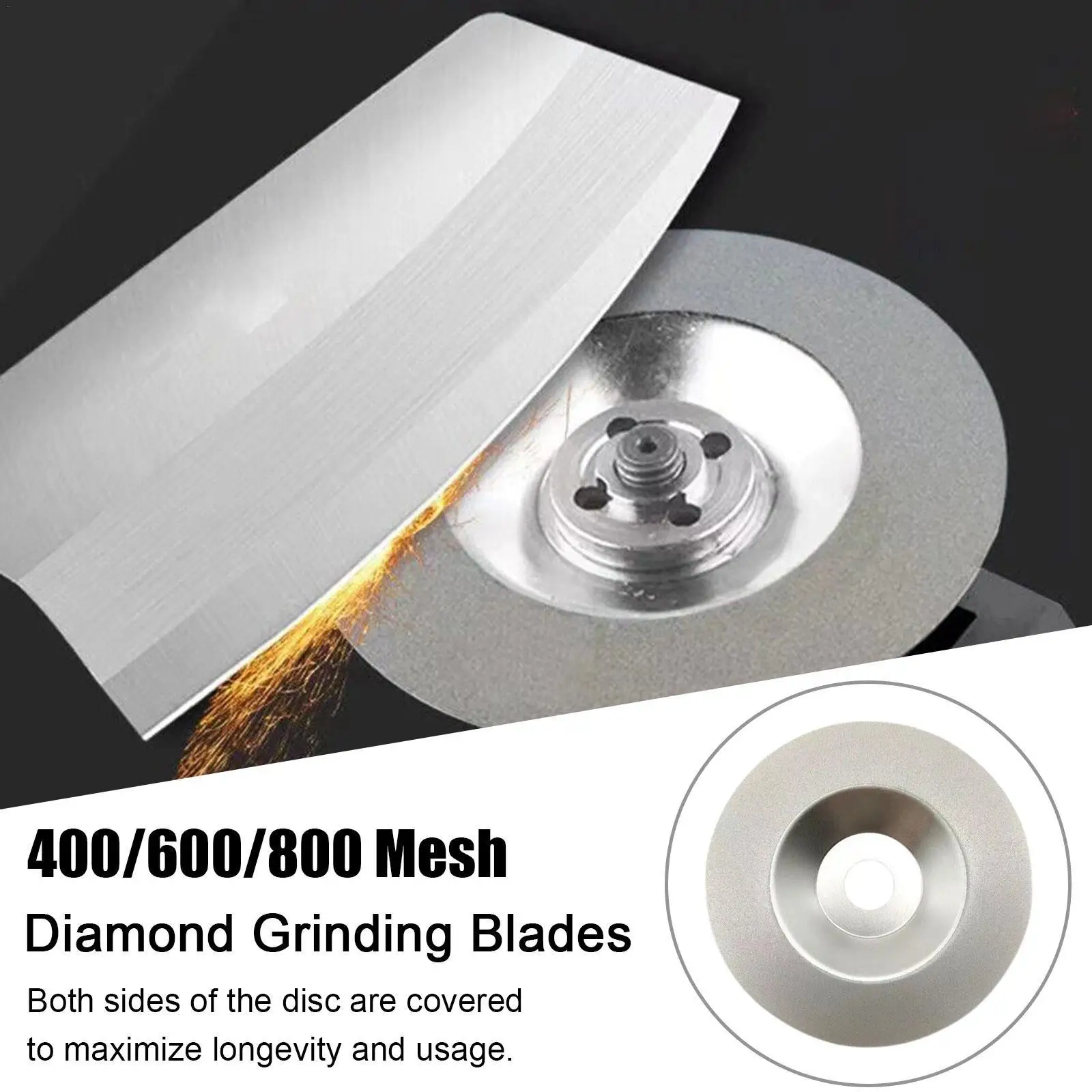 

400 Mesh Tungsten Electrode Sharpener Grinder Cutter Saw Inner 20mm Diamond Cutting Disc Lapidary Grind Polish Grind Disc