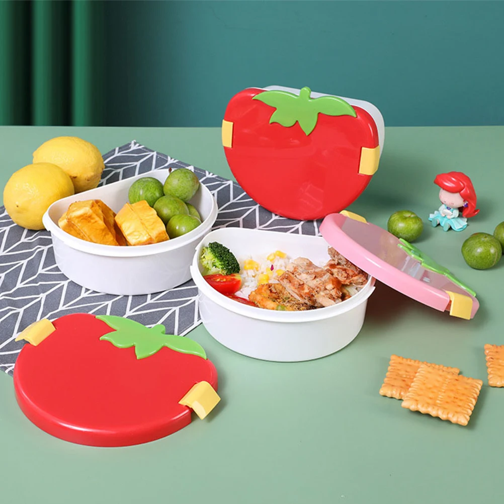 

Fruit-shaped Children's Lunch Containers Boxes Household Food Meal Prep Reusable Snack Travel Lunchable