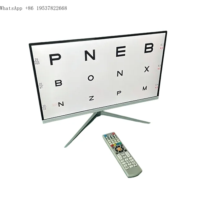 The latest minimalist style optical instrument 215F LED eye chart for vision testing, suitable for optical stores - delivery