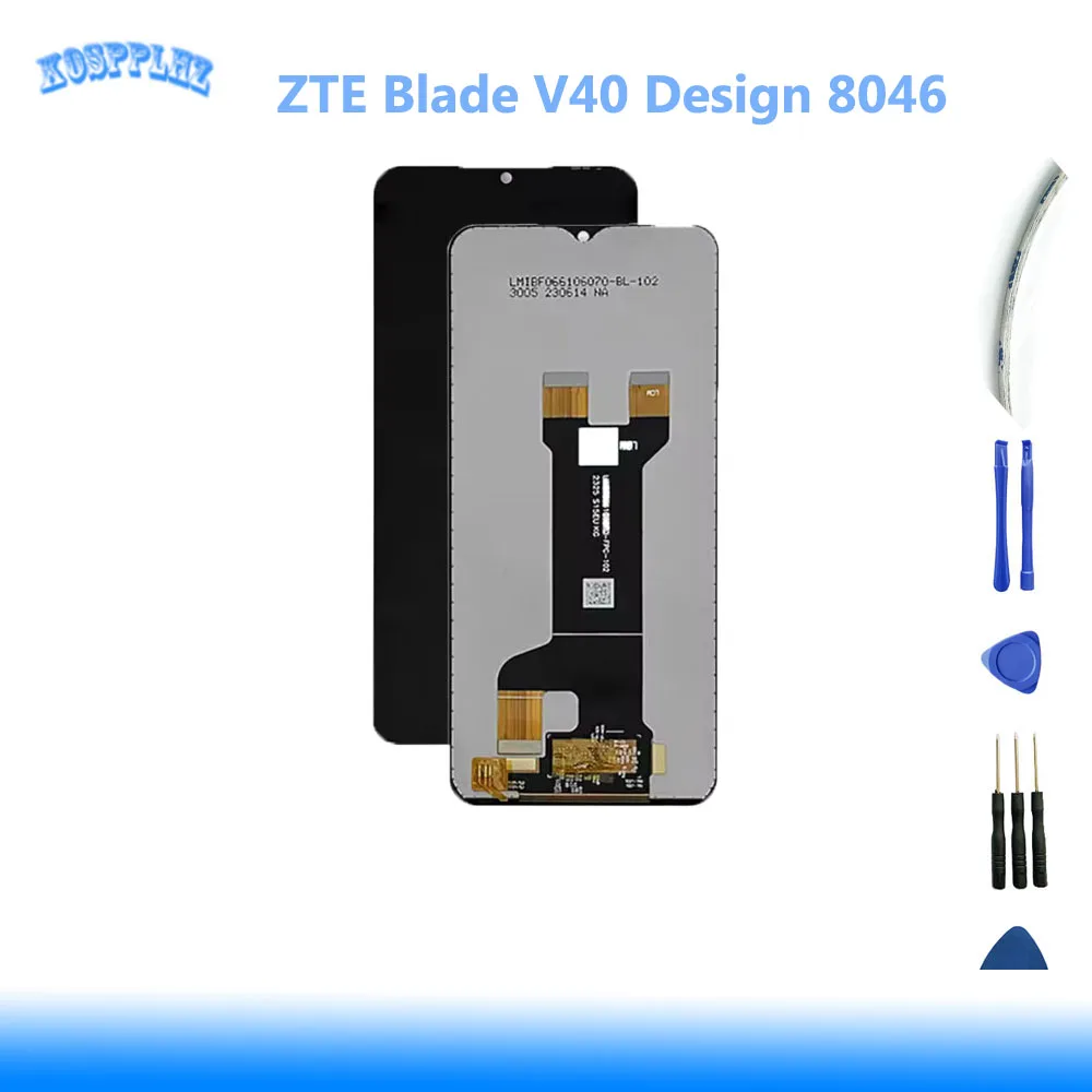 

For ZTE Blade V40 Design 8046 LCD DIsplay Touch Screen Digitizer Panel Assembly 6.6 Inch Black Pantalla