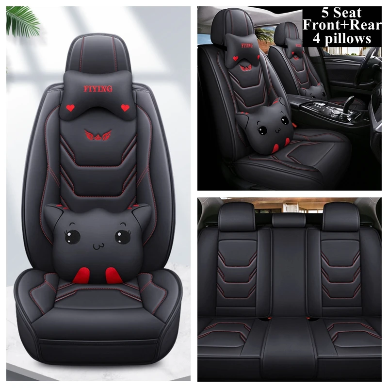 

Full Set Car Seat Cover for Nissan Juke X-Trail Leaf Qashqai J10 J11 Tiida T32 Navara D22 Np300 Versa Dualis Kicks Livina Murano