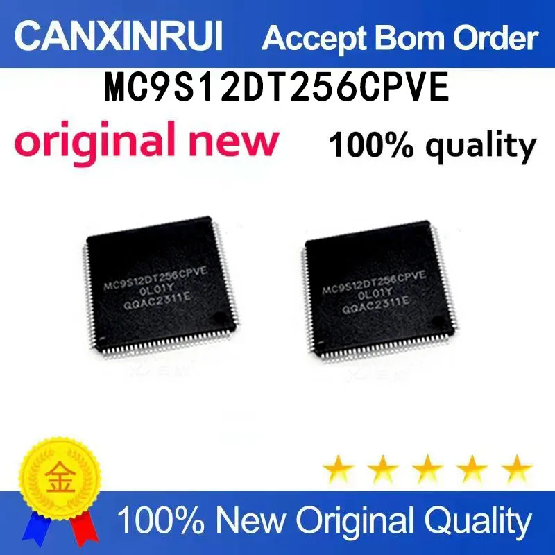 (5pcs-100pcs）Brand new original MC9S12DT256CPVE LQFP112 microcontroller chip ICchip IC