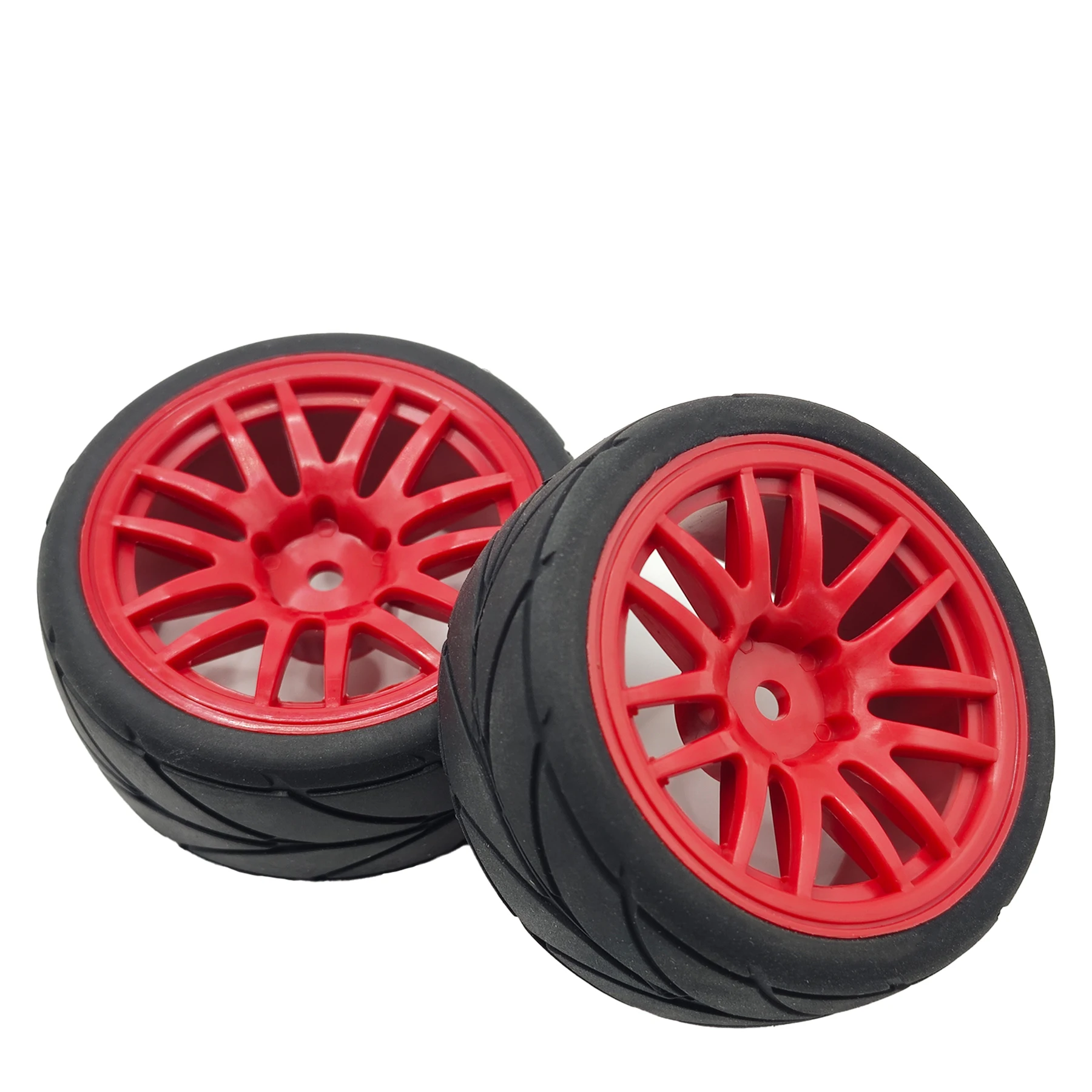1/10 RC Racing Tires & Wheel Rims Hub 12mm Hex for 1:10 RC On Road Car Tamiya TT01 TT02 XV01 XV02 PTG-2 TA06 HSP HPI Kyosho - view 6