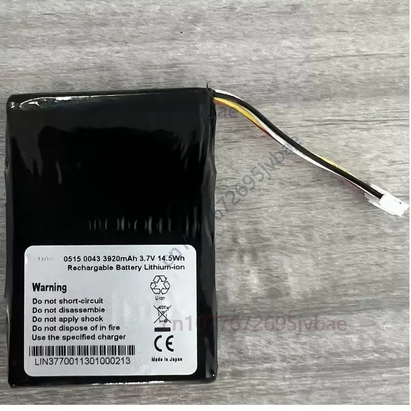 。.for Testo 480 machine, battery AG 0515 0043.。