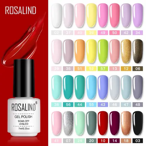 Gel Polish Kit UV LED Rosalind
