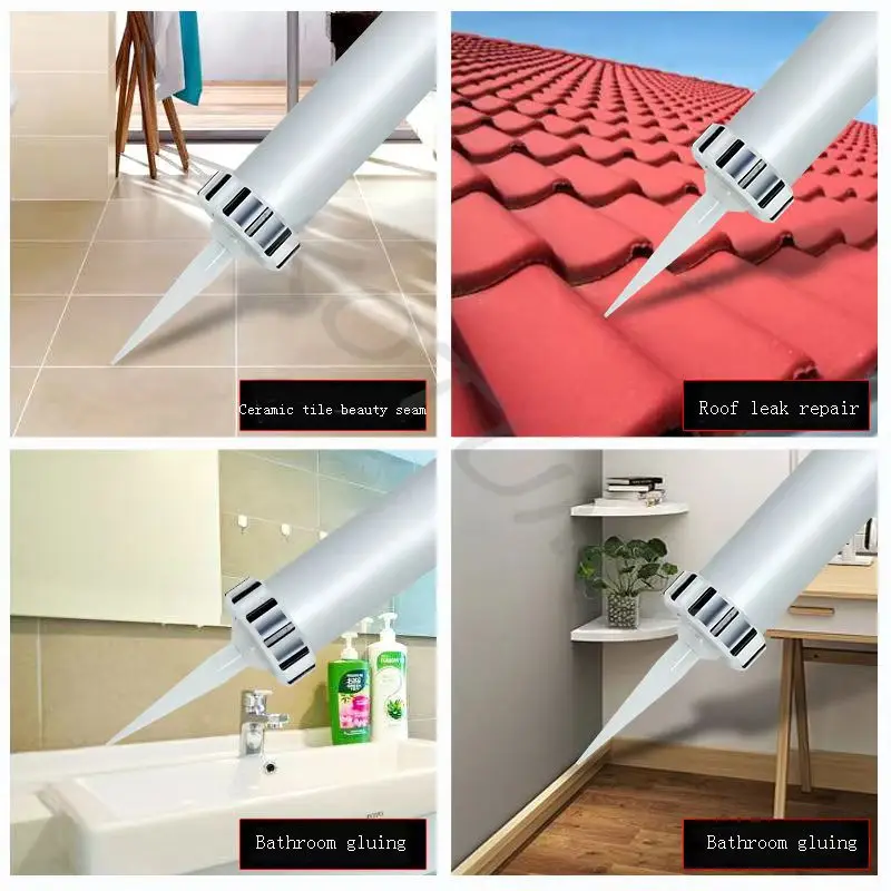 Portable Rechargeable Handheld Glue Gun Battery Powered Cordless Electric Glass Sealant Caulking Gun Multifunctional