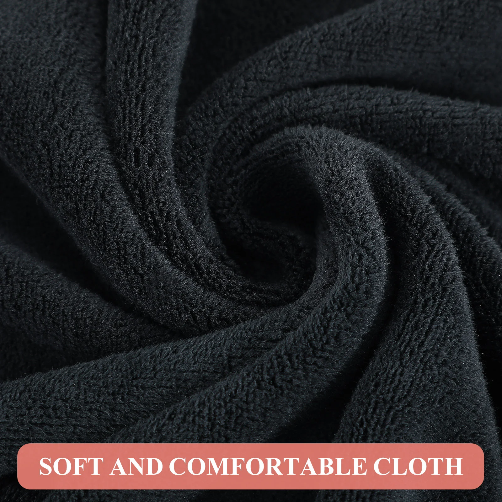 Tappetino da tavolo per trucco Tappetino da scrivania nero per trucco Protezione da tavolo impermeabile Grande copertura in tessuto per stazione di trucco - Bancone