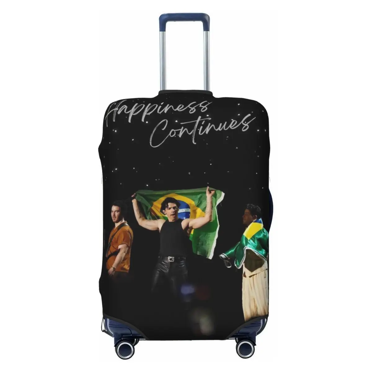 Jonas Bros 20th Anniversary Tour Funda para maleta Vacaciones Estuche para equipaje útil Protección para viajes en crucero