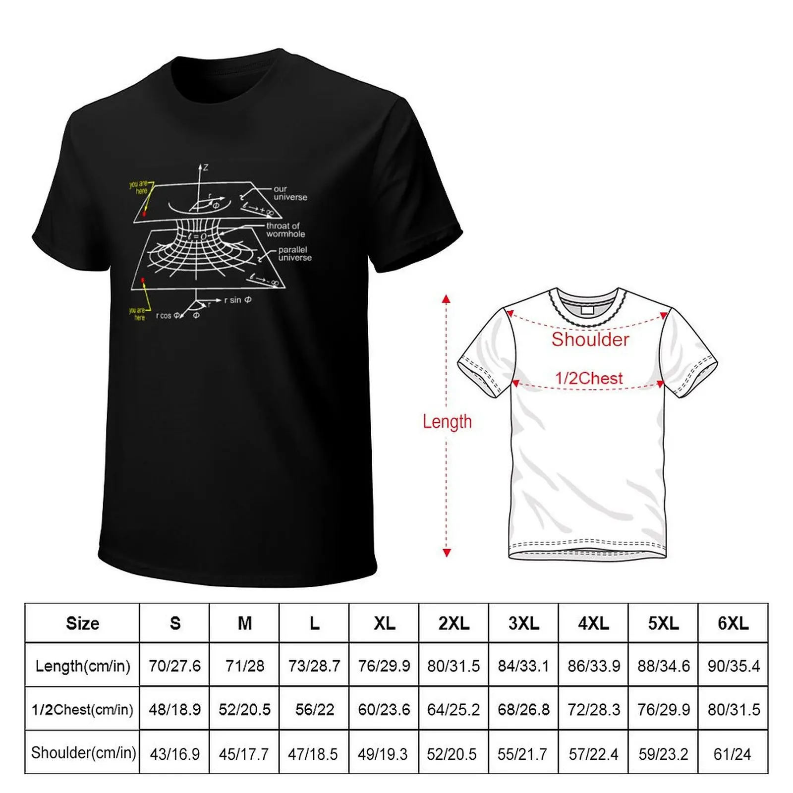 Quantum Entanglement T-Shirt Lightweight Casual Summer T-Shirt