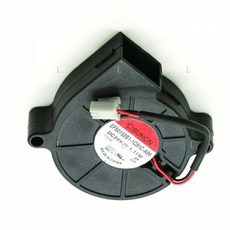 

L for Sunon EF50152B1-1C01C-A99 3D Printer Blower Fan 5015 DC24V 0.41A 2-wire[M158a]