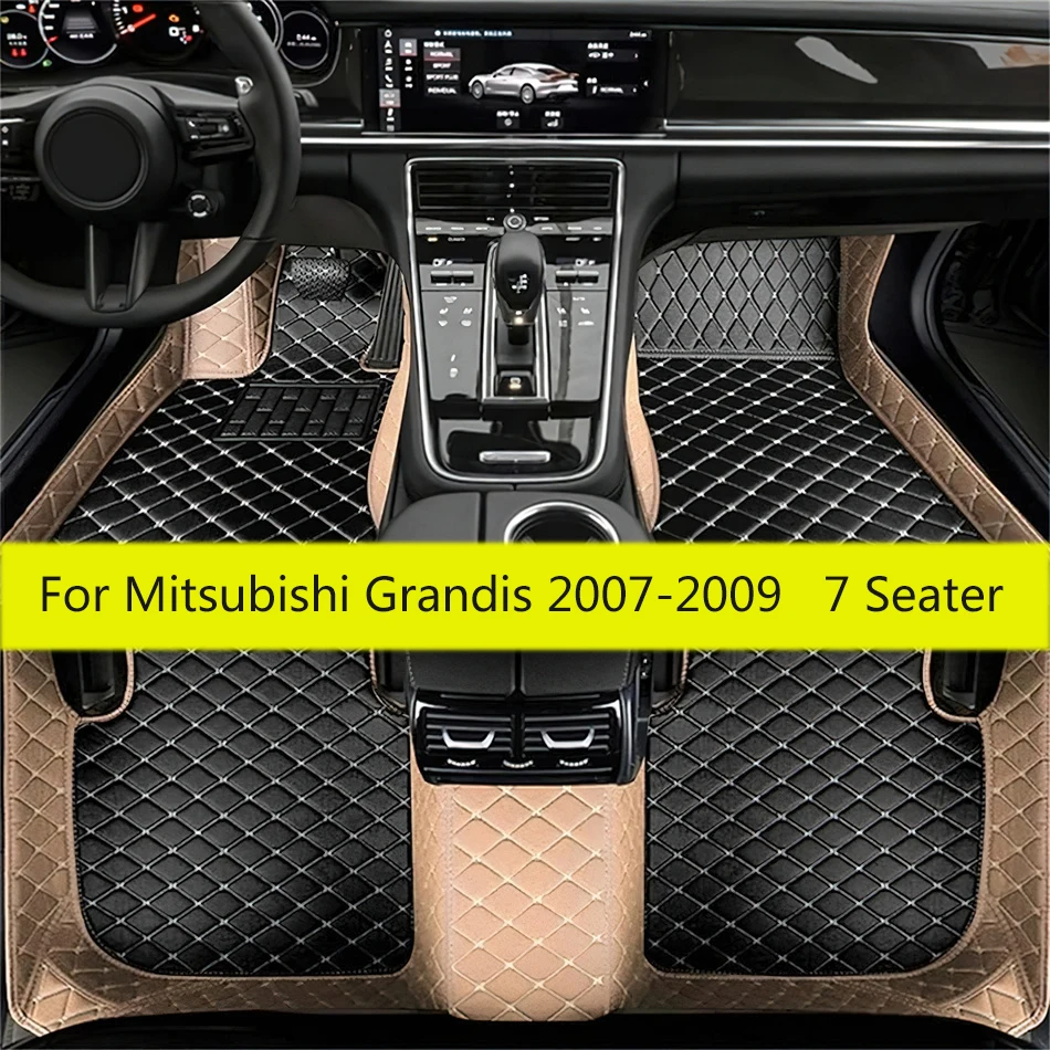 

Custom Car Floor Mats For Mitsubishi Grandis 2009 2008 2007 7 Seater Car Styling Carpets Car Accessories Interior Foot Pads