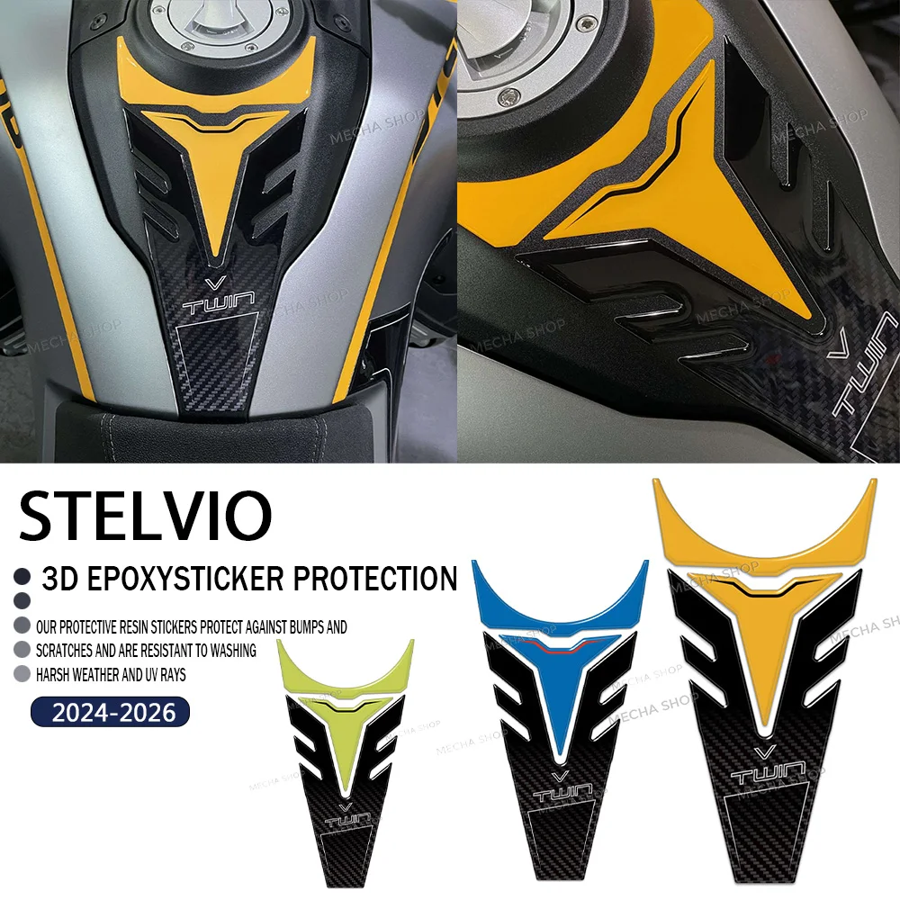 

Наклейка на мотоцикл, водостойкая наклейка на бак мотоцикла, новый комплект наклеек на корпус мотоцикла для Moto Guzzi Stelvio 2024-2026