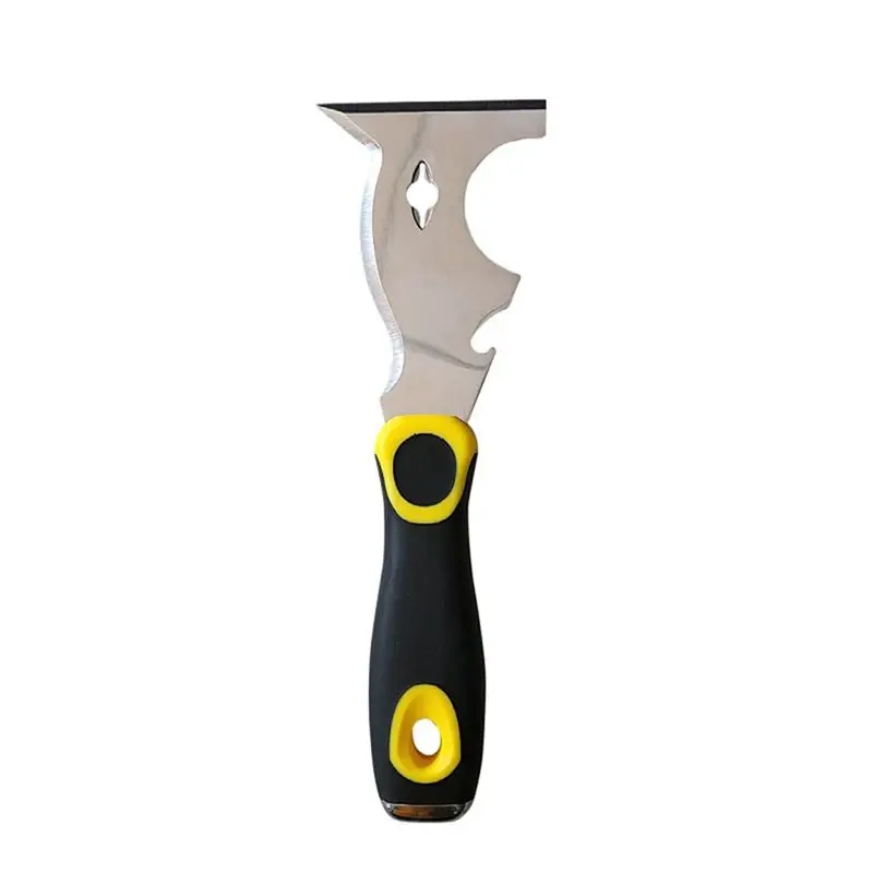 Y51A-Paint Scraper 10 In 1 Multi-Use Painters Tool Paint Scraper Tool For Wood,Scraper With Hammer End