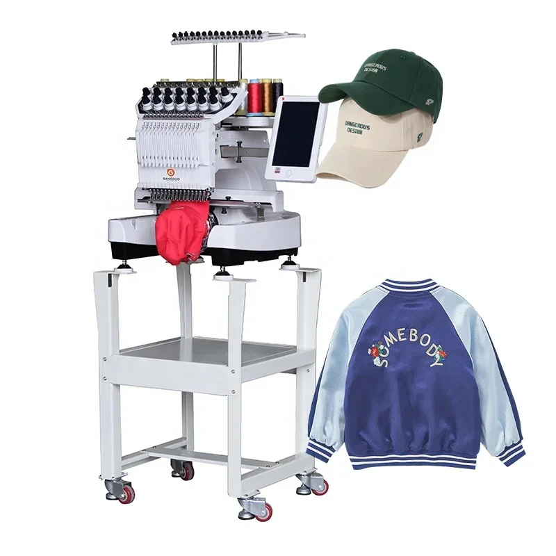 1 Color Mt 1501 Single Head Lace Embroidery Machine Computerized 500x1200 6 Needle a Coudre Broderie Price 15 250