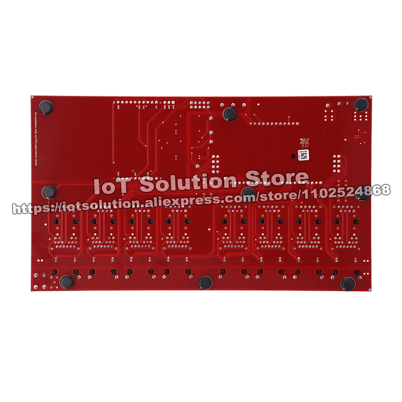 BOOST-PSEMTHR8-097 TPS23882 Type-3, 30W, 2-pair, PSE motherboard for 8-port PSE systems BOOST PSEMTHR8 097