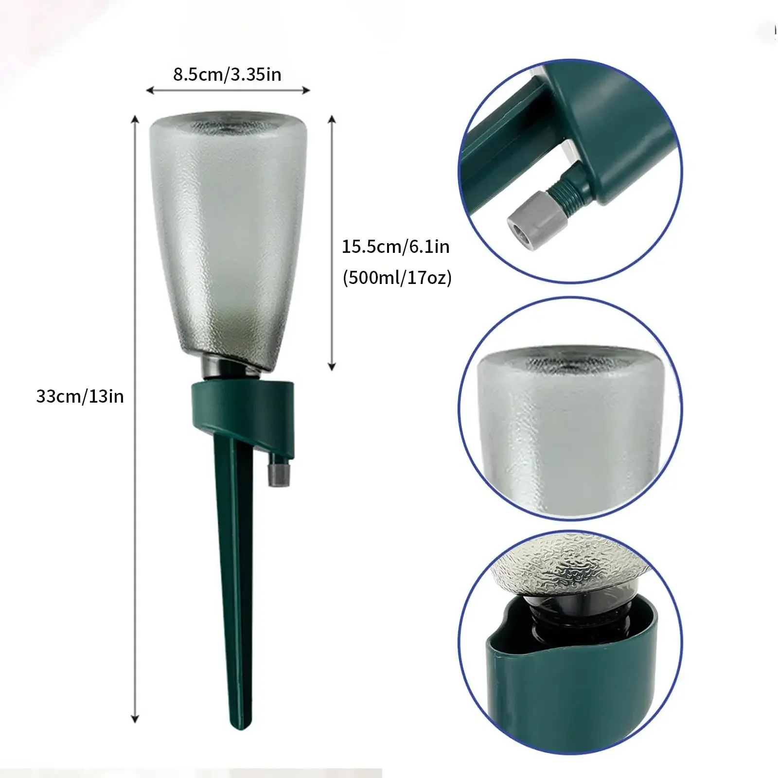 Automatic Waterer Household Drip Irrigation System 1 Pcs Plant Watering Spikes Self Watering Stakes for Flowers Vegetables