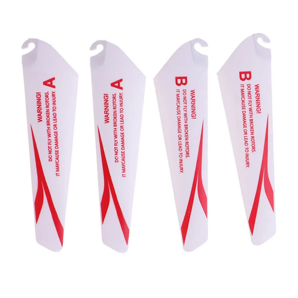 4pcs 9*2.3cm Spare Blades Fans Props Multistyles Plastic Rotor Rc CH002 CH023 Toys Fans Helicopter Wing Propeller Fan